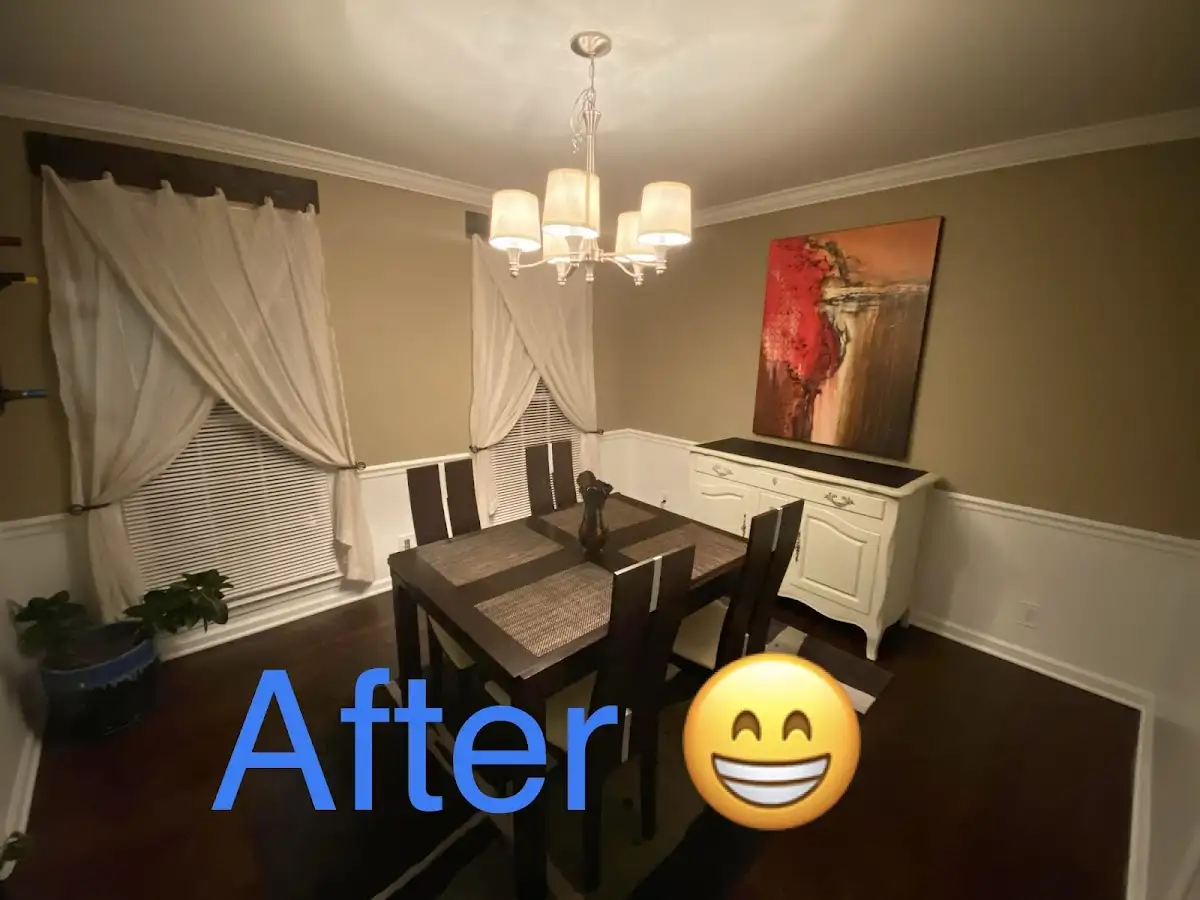 Professional dining room restoration after water damage in Union Park