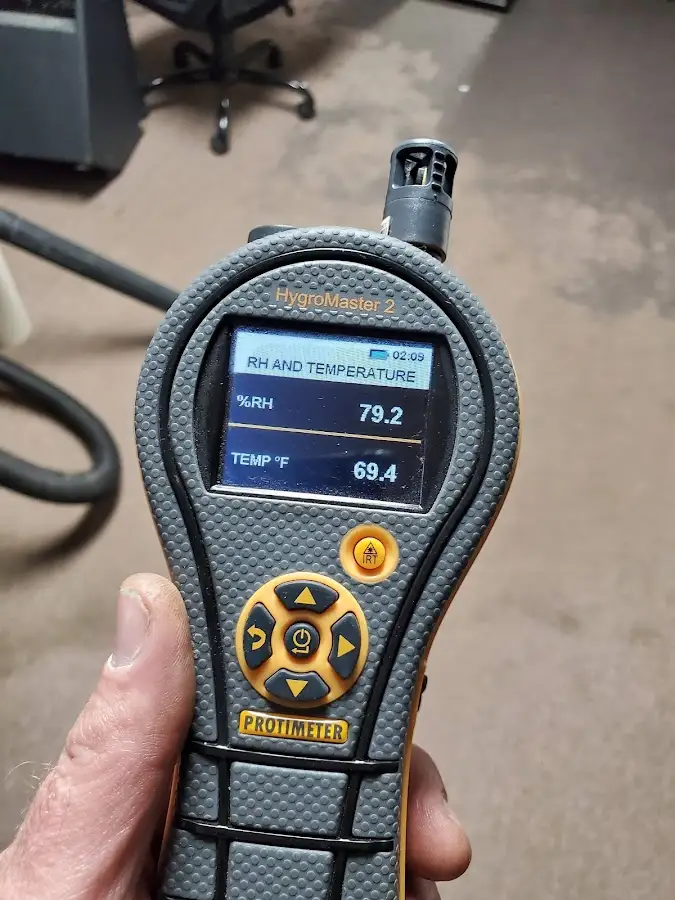 Moisture meter humidity assessment for Mold Remediation & Removal in Union Park
